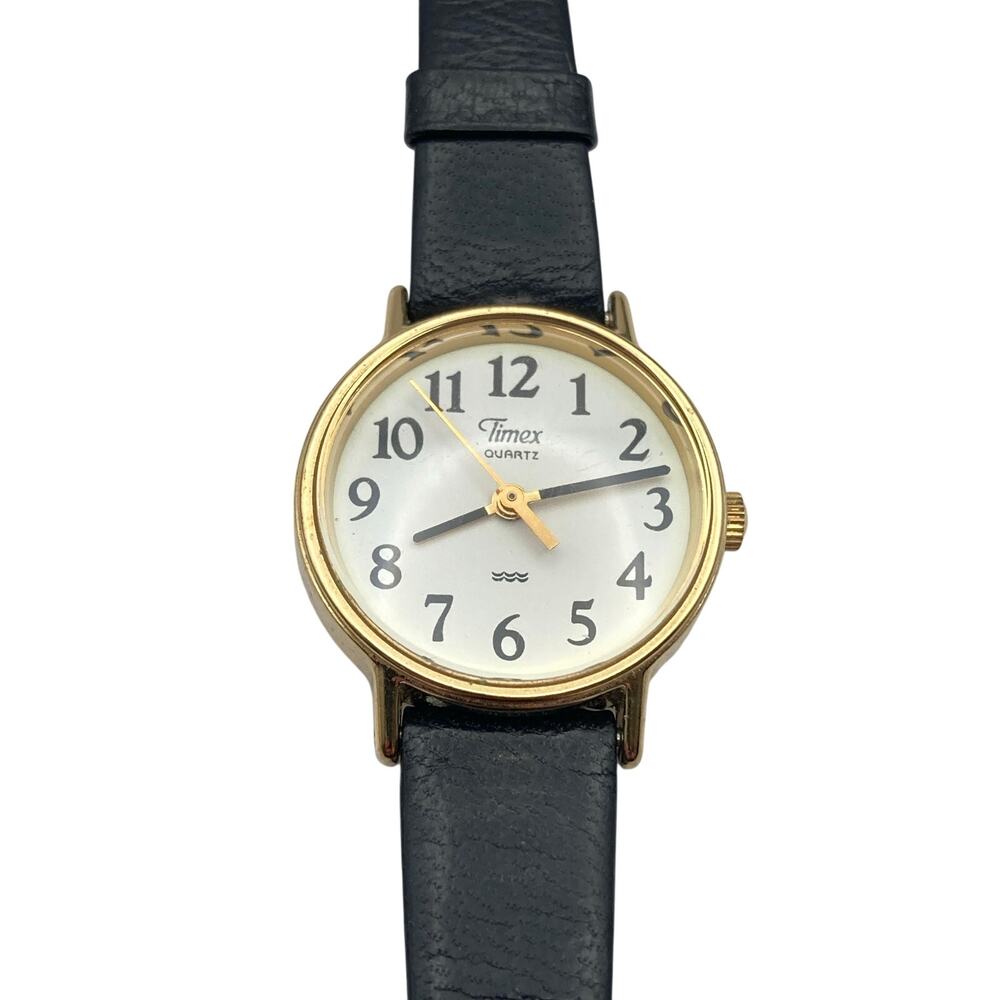 VTG Timex BA Cell Women's Watch 23mm - Fresh Battery - Leather Adjustable WR